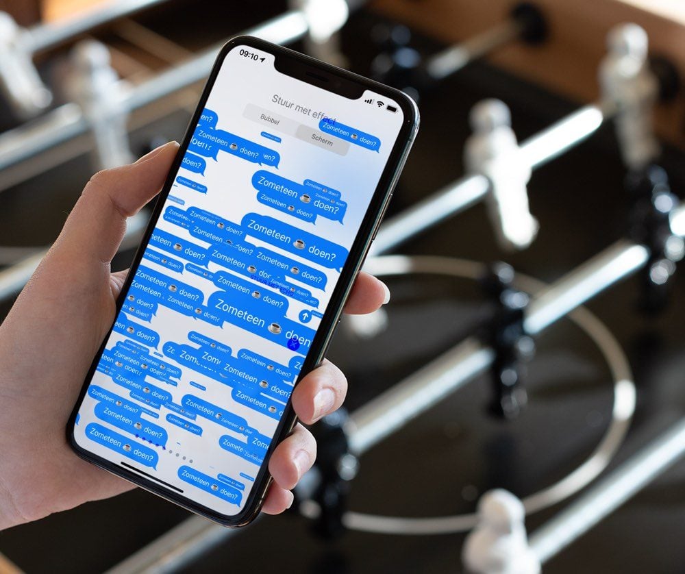 iMessage effecten