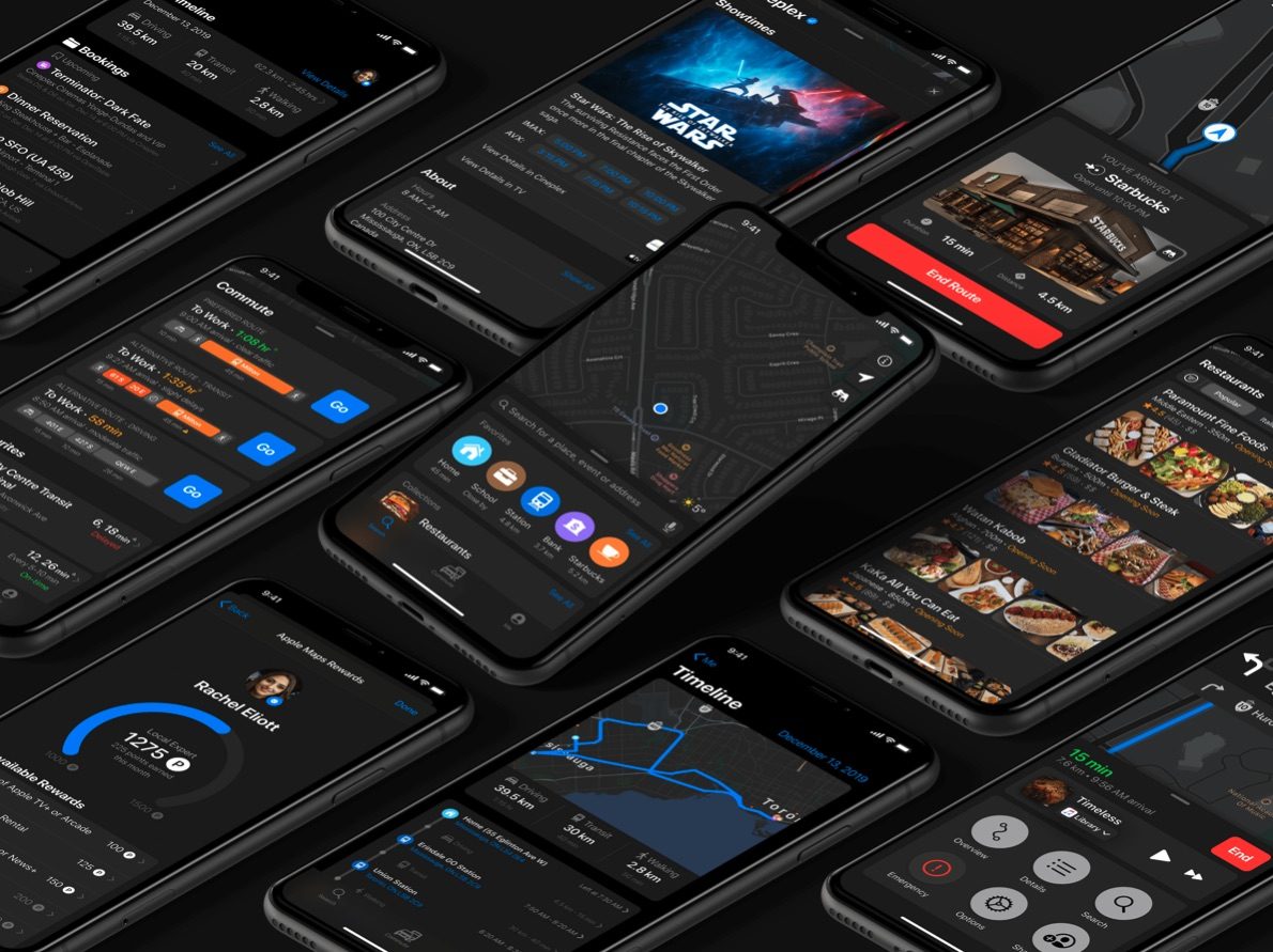 Apple Kaarten concept Ayman Jaddaa