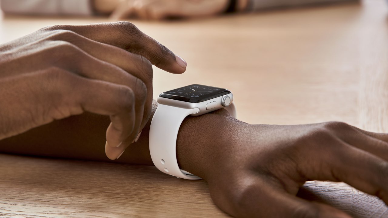 Apple Watch vrouw