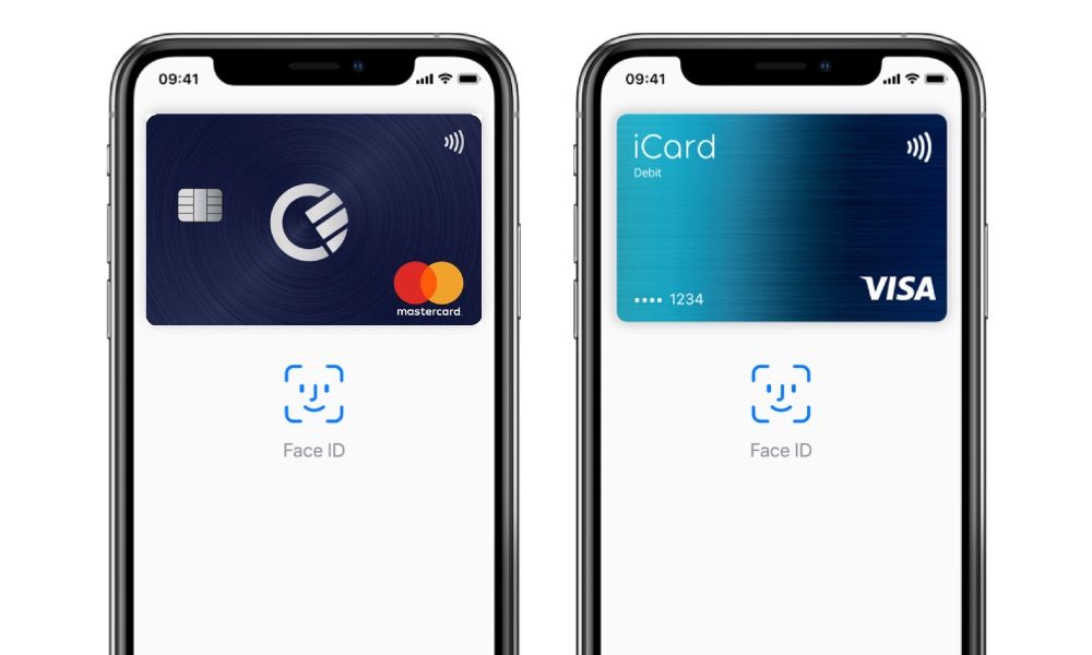Curve en iCard in Apple Pay.