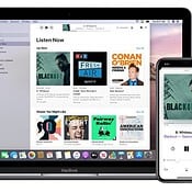 Podcasts-app op de Mac