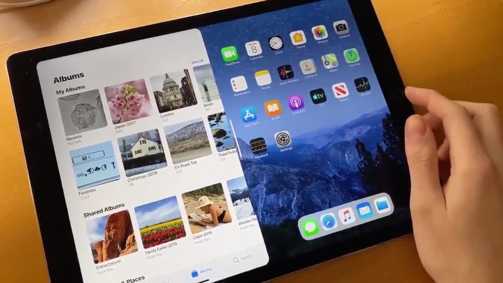 Concept multitasking verbeterd op de iPad.