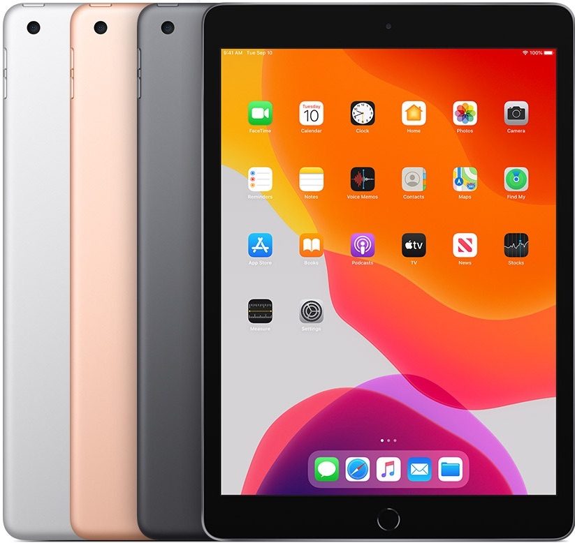 iPad 2019 7e generatie kleuren.
