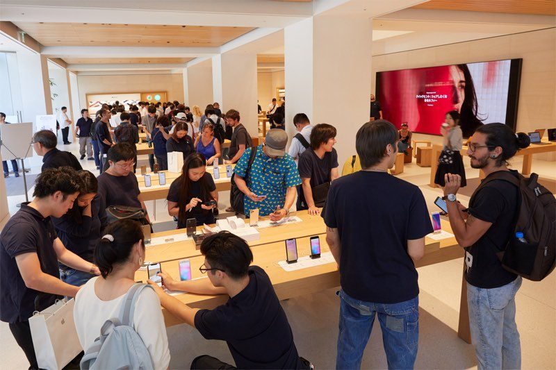 iPhone verkoop Azië