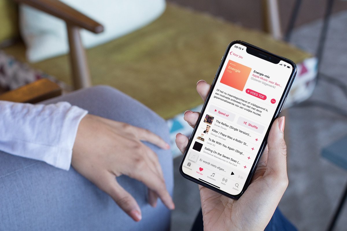 Apple Music Energie Get Up! Mix.