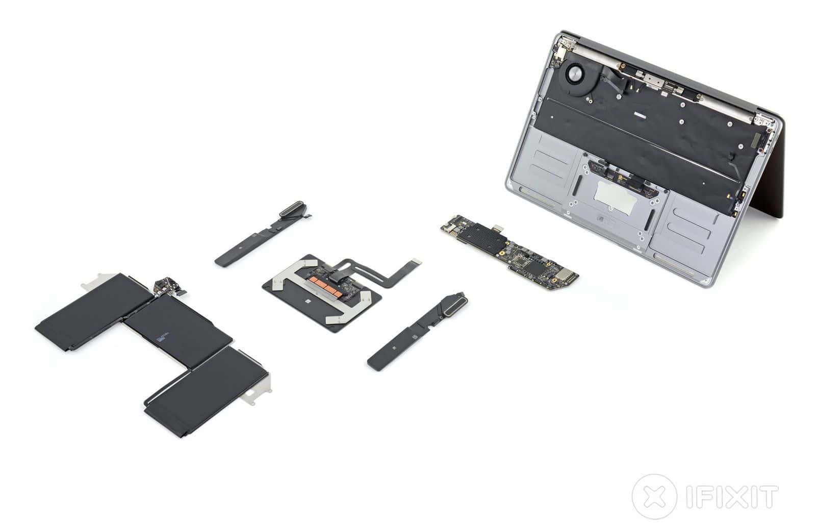 iFixit MacBook Air 2020 onderdelen