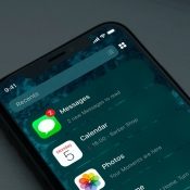 iOS 14 concept van lijstweergave.