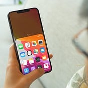 iPhone Bereikbaarheid: scherm plotseling omlaag.