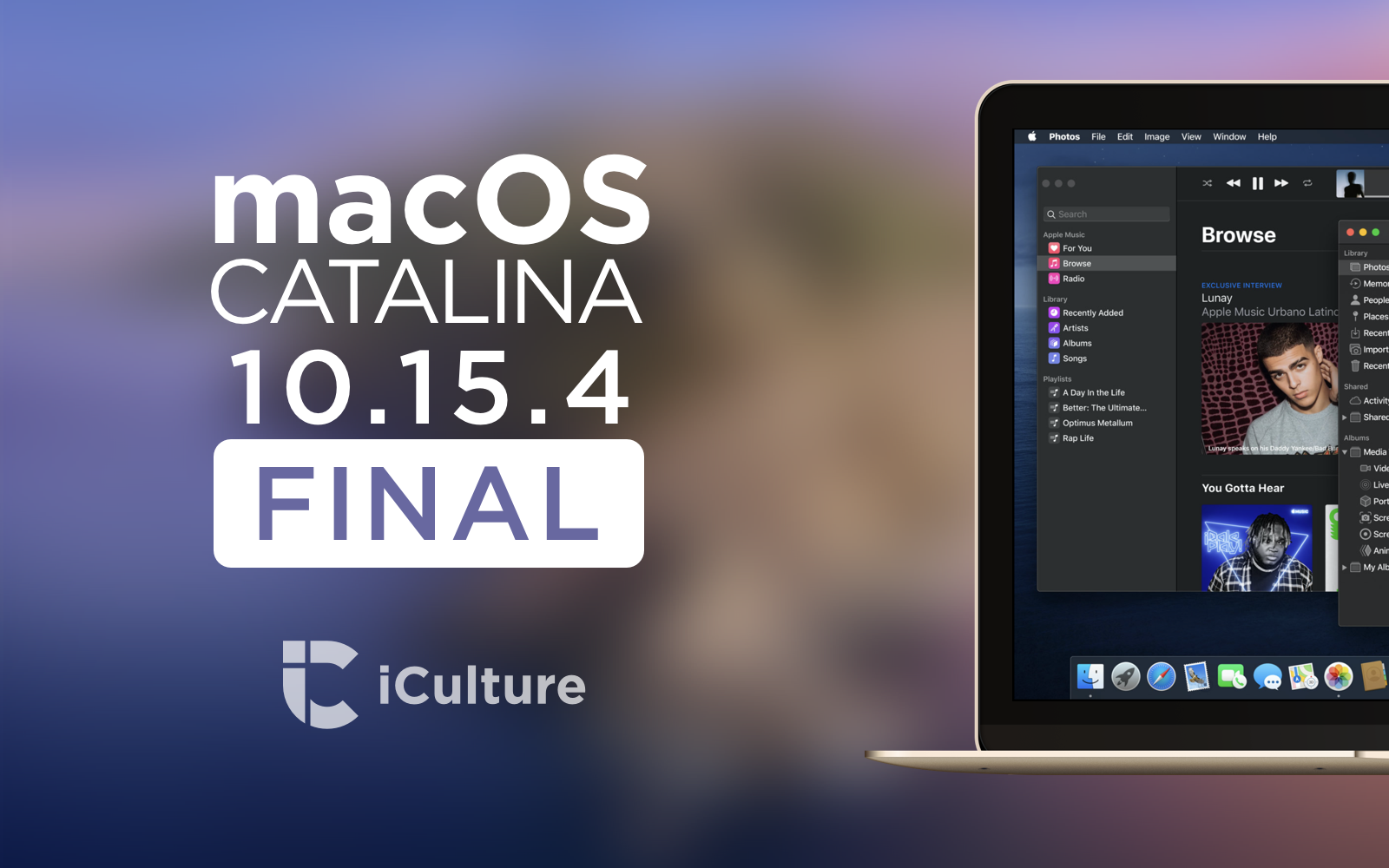 macOS Catalina 10.15.4 Final.