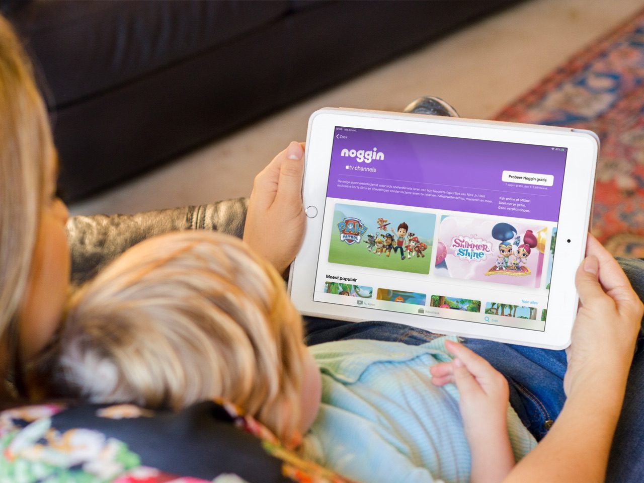 Noggin als Apple TV-kanaal.