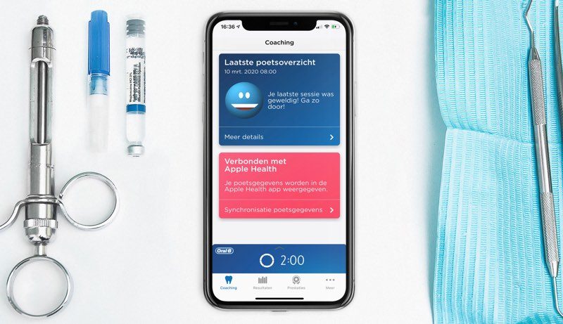 Tanden poetsen met HealthKit