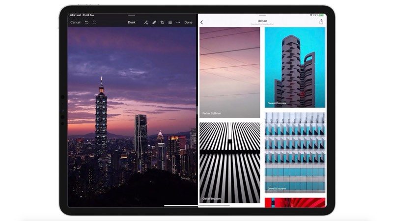Pixelmator Photo op iPad