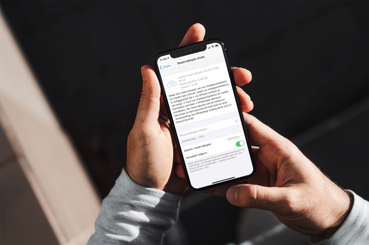 WhatsApp backup: zo zit het met de beveiliging.