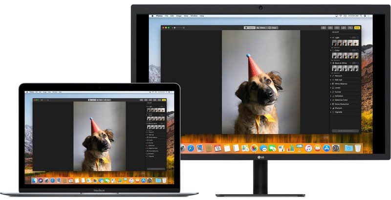 Extern scherm op MacBook aansluiten