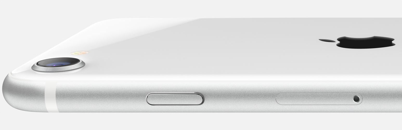 iPhone SE 2020 liggend