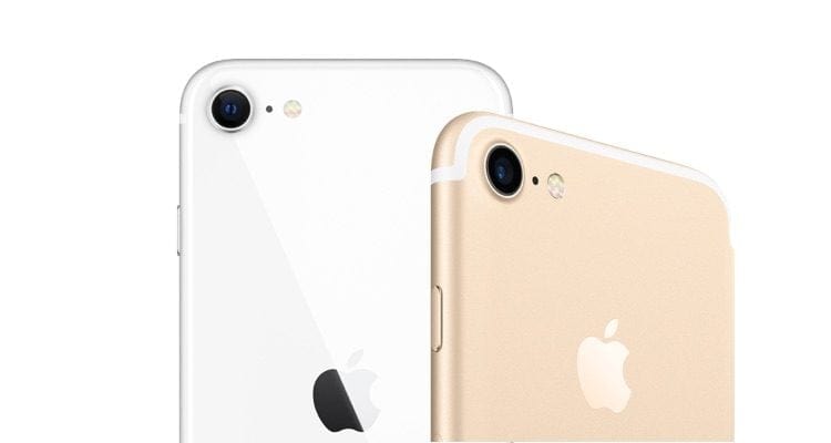 iPhone SE 2020 vs iPhone 7.