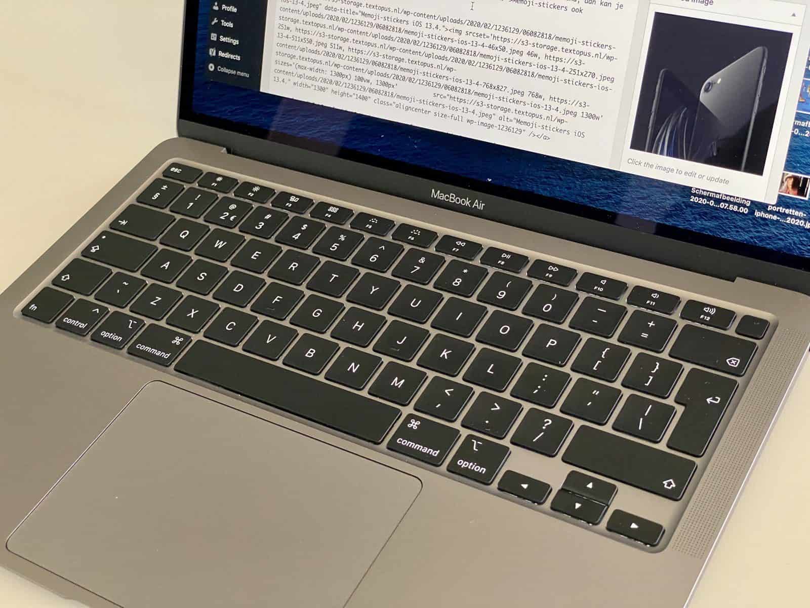 MacBook Air 2020 review: toetsenbord