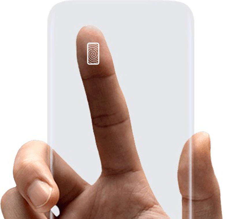 Touch ID onder scherm