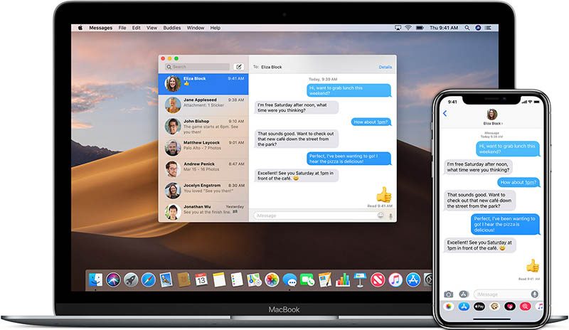 iMessage Catalyst op Mac