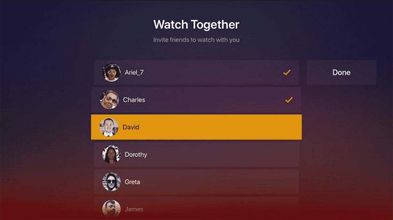 Plex Watch Together invite