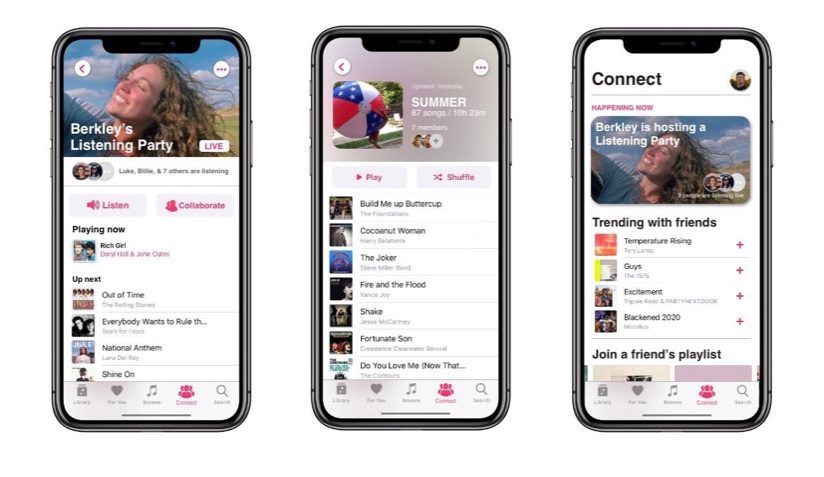 Apple Music concept.