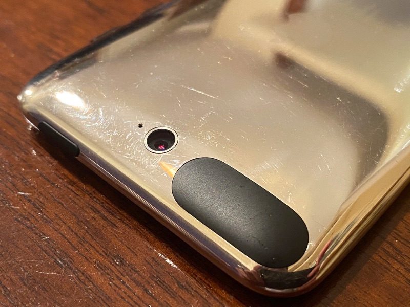 iPod touch derde generatie prototype met camera.