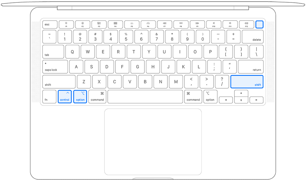 MacBook met T2 SMC resetten