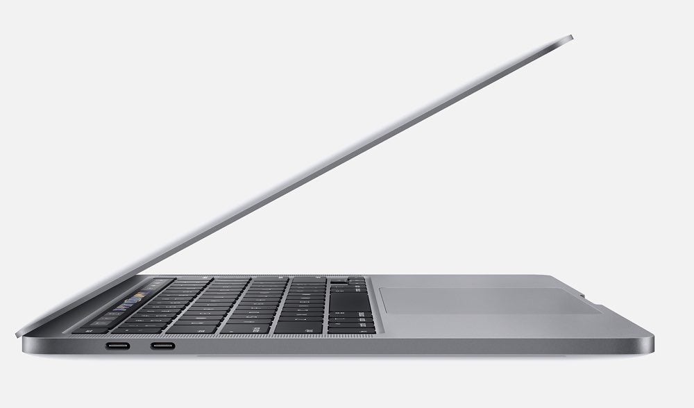 13-inch MacBook Pro 2020 zijkant