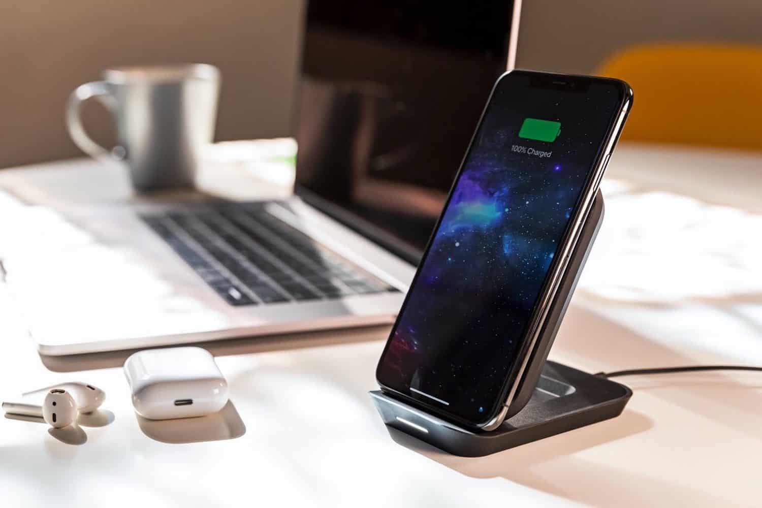 Mophie Wireless Charging Stand.