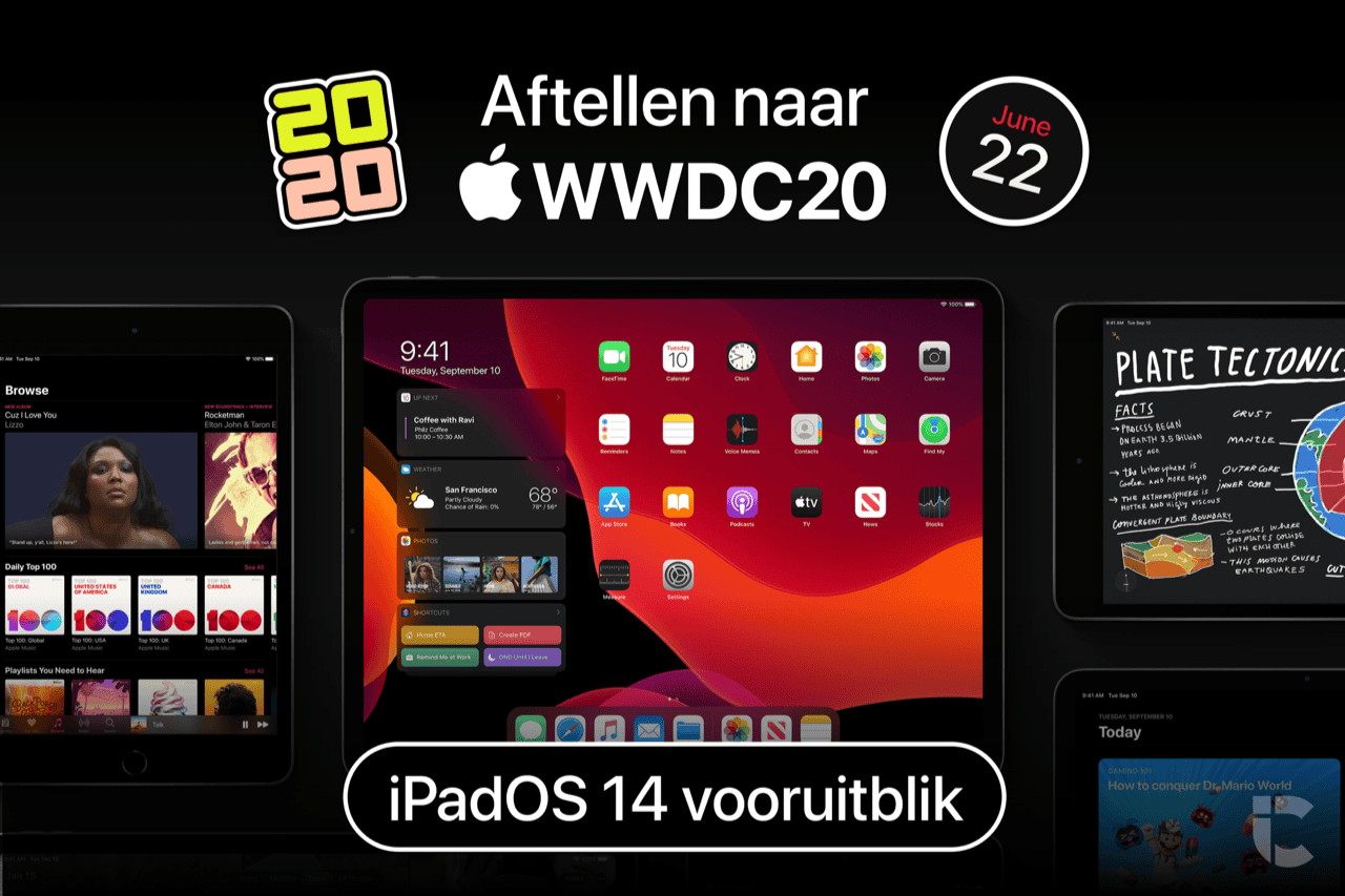Aftellen naar WWDC 2020: vooruitblik op iPadOS 13.