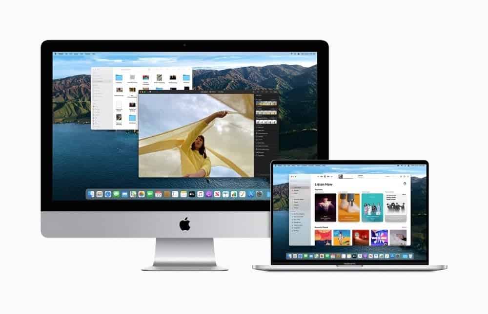 macOS Big Sur iMac en MacBook Pro