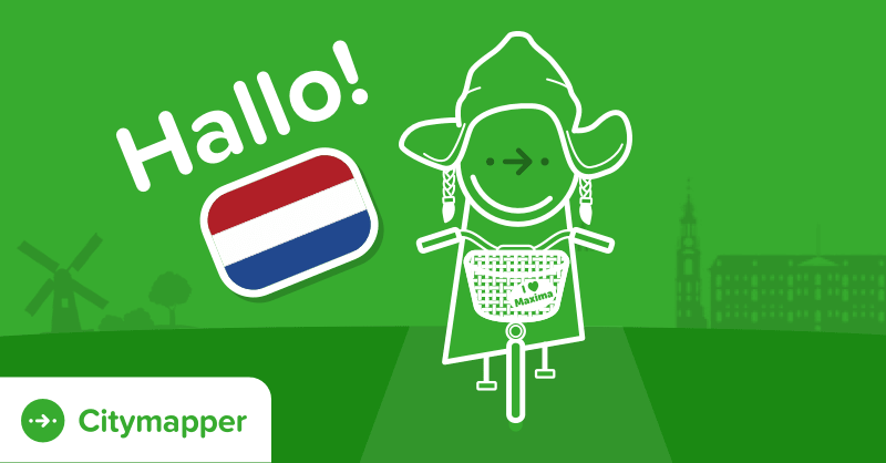 Citymapper in Nederland.