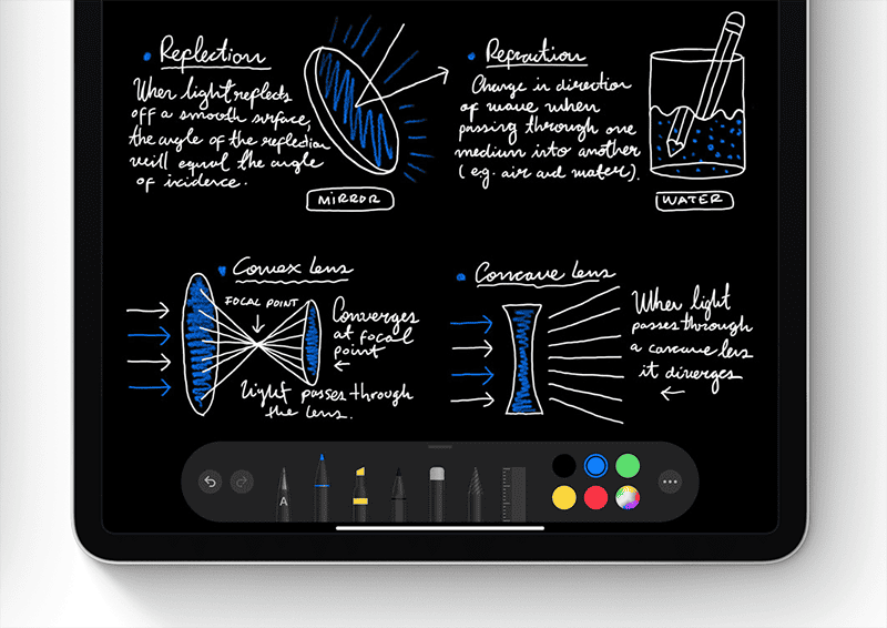 handschrift op iPad