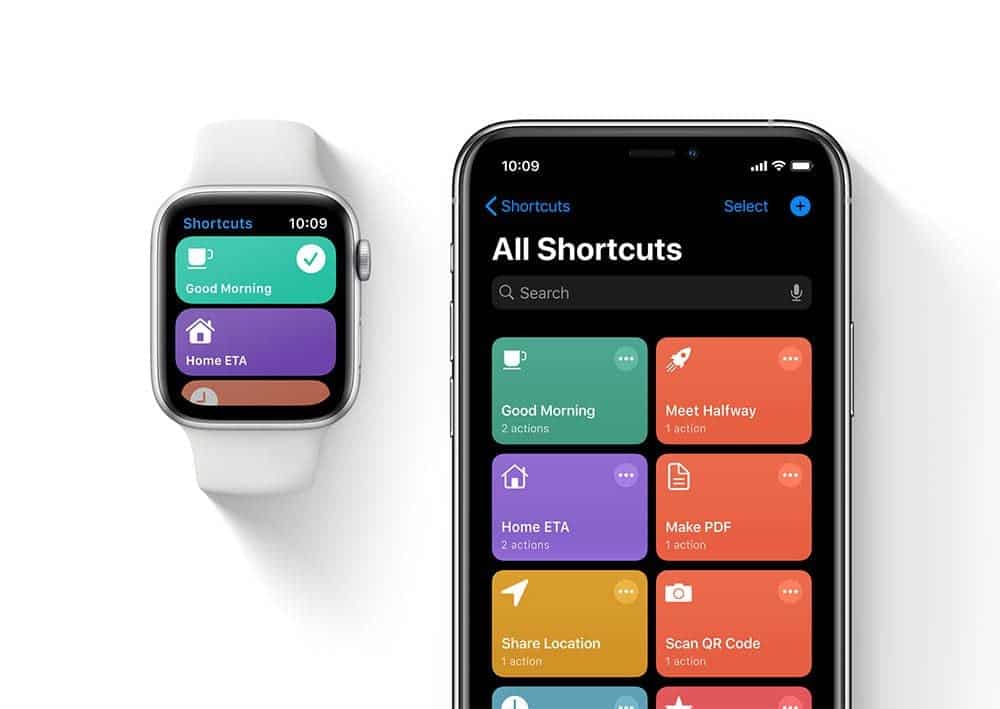 Opdrachten-app op Apple Watch