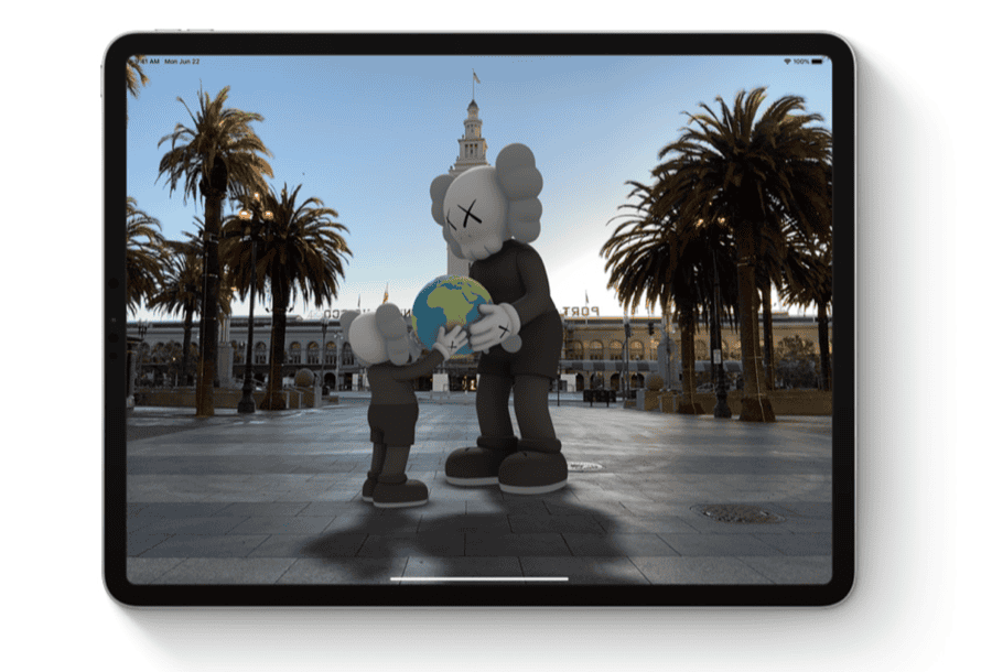 ARKit 4 Location Anchors in San Francisco op iPad Pro