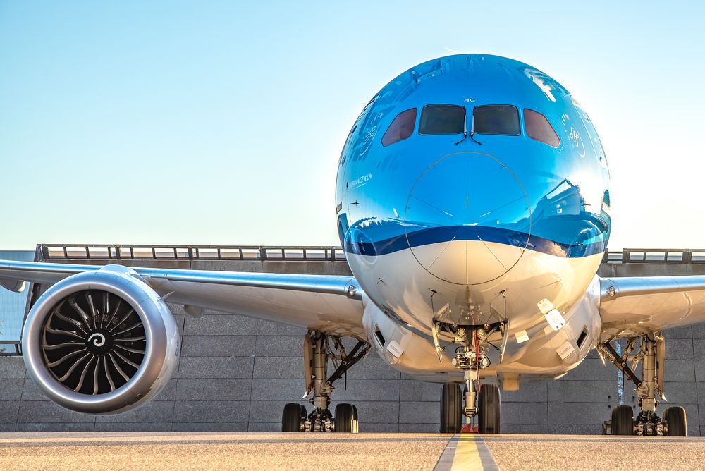 KLM vliegtuig Boeing 787-9