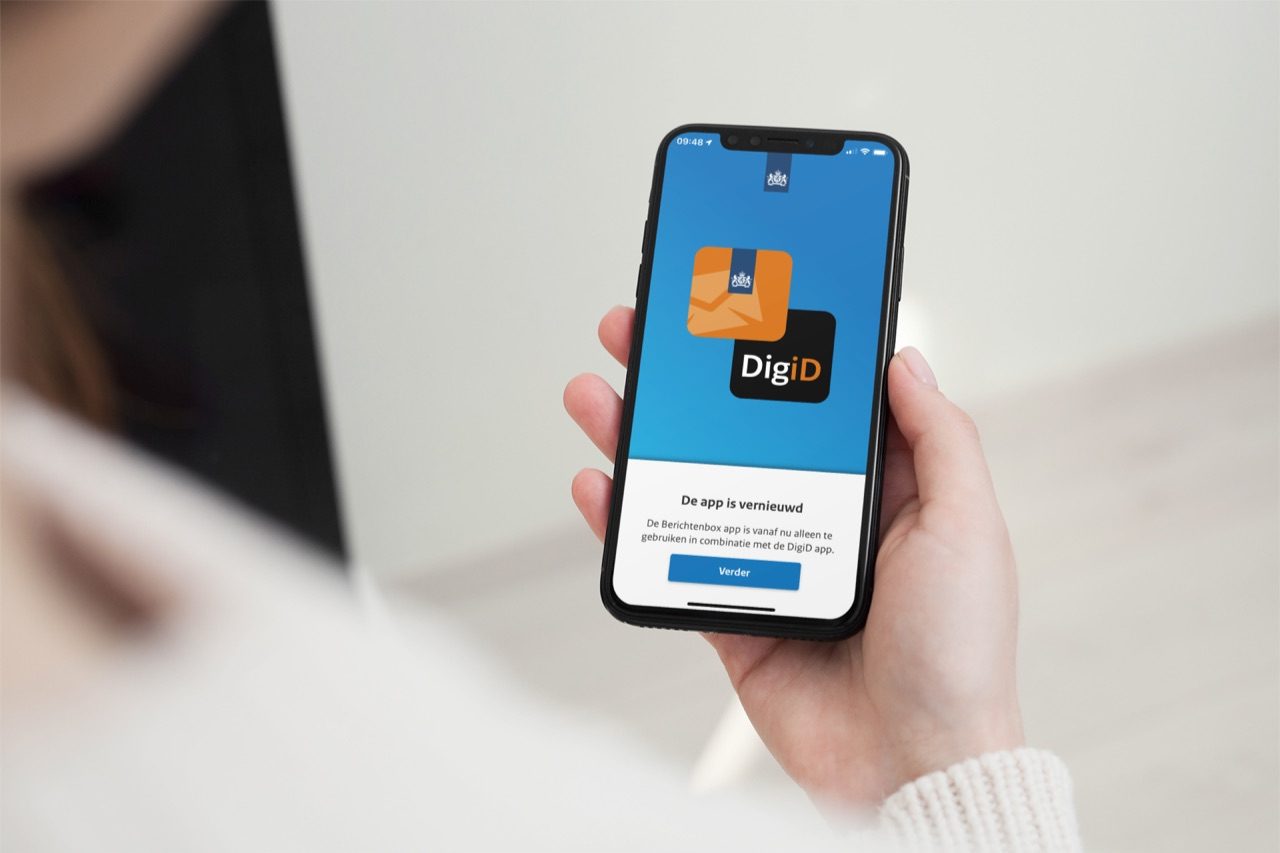 Berichtenbox-app vernieuwd.