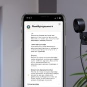 HomeKit Secure Video-camera instellen.