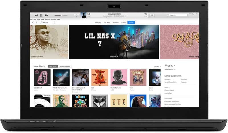 iTunes op een Windows-pc