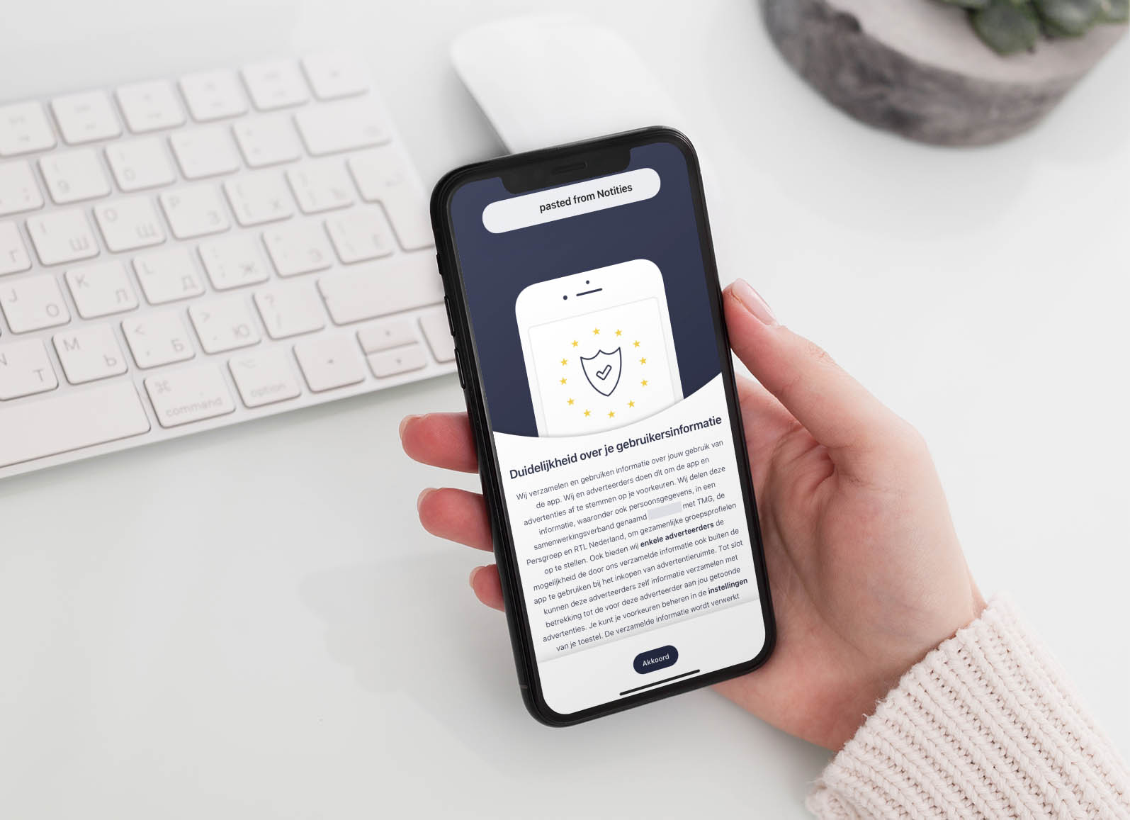 Klembord iOS 14 uitlezen