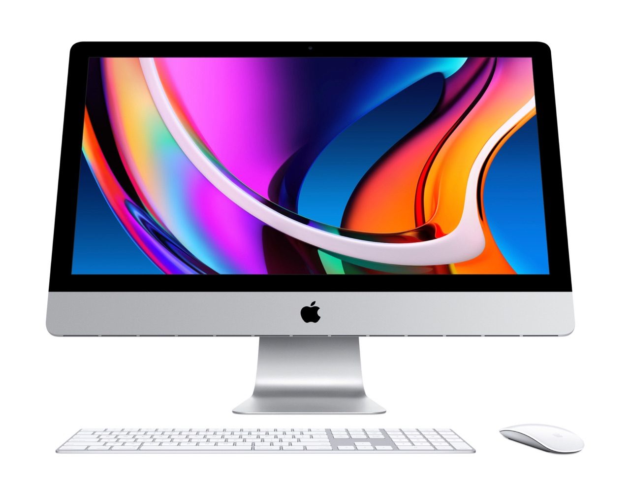 2020 iMac met Magic Keyboard en Magic Mouse 2