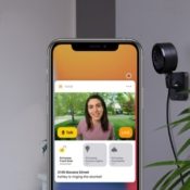 Melding van HomeKit-camera met gezichtsherkenning.