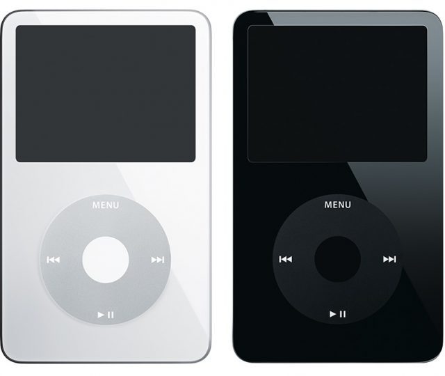 iPod video, vijfde generatie.