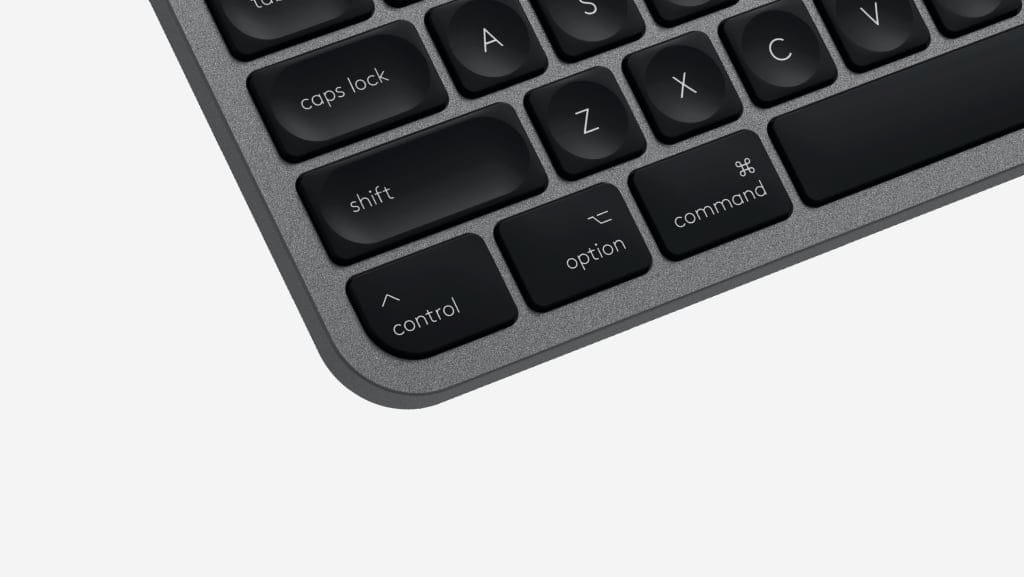 MX Keys speciale Mac-knoppen