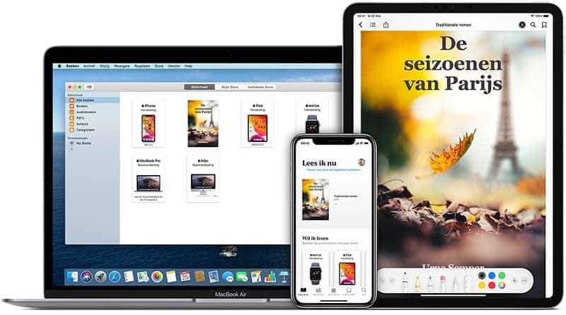 PDF bekijken in Apple Boeken