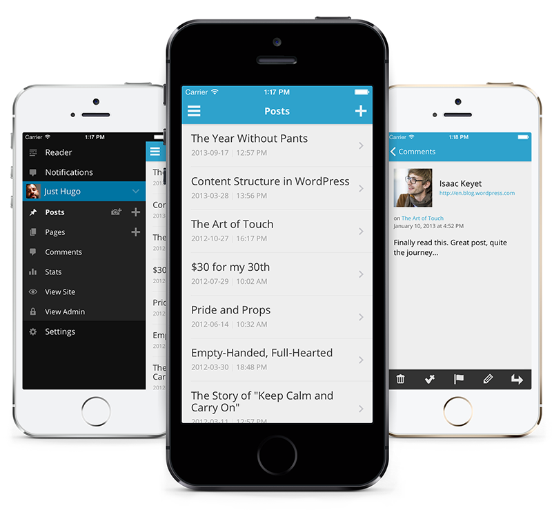 WordPress iOS-app