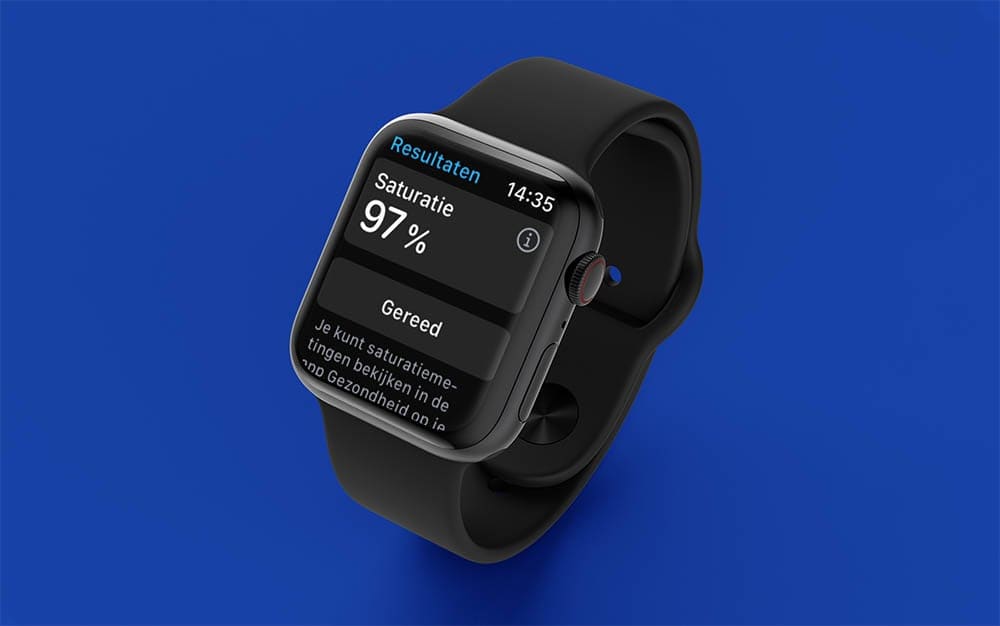 Apple Watch: saturatie meten