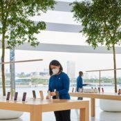Apple Marina Bay Sands tafels