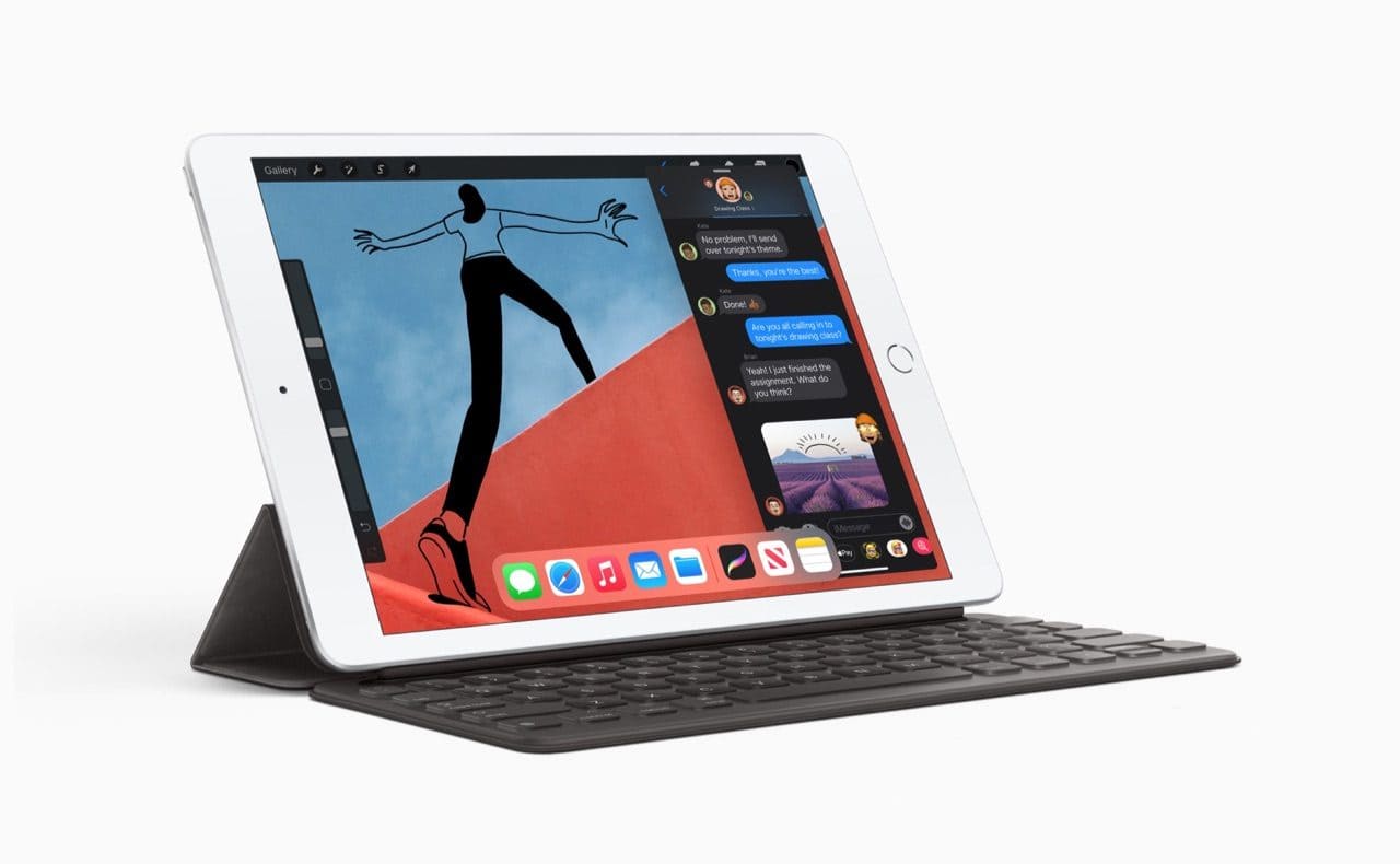 iPad 8e generatie met toetsenbord