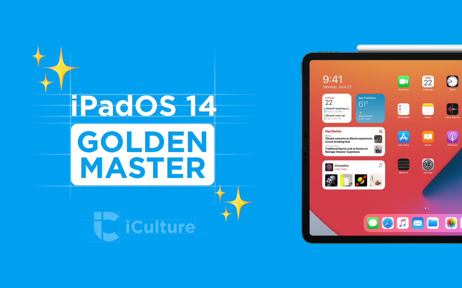 iPadOS 14 Golden Master.